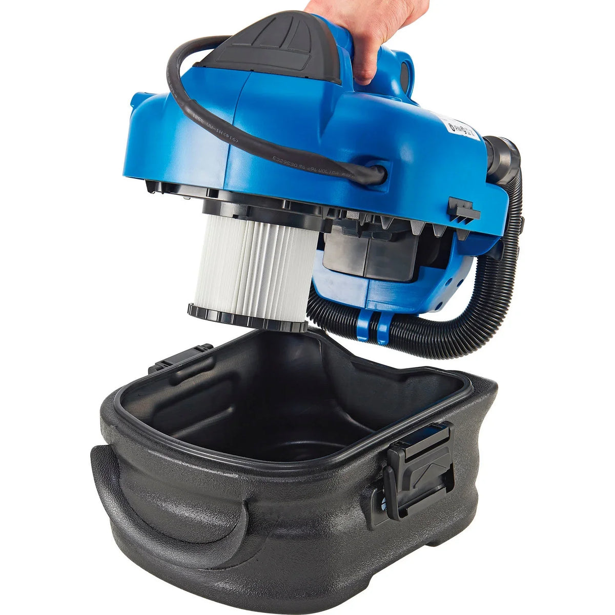 Battery Powered  Wet/Dry Vacuum with Air Inflate Adapter, 2 Gallon Capacity
