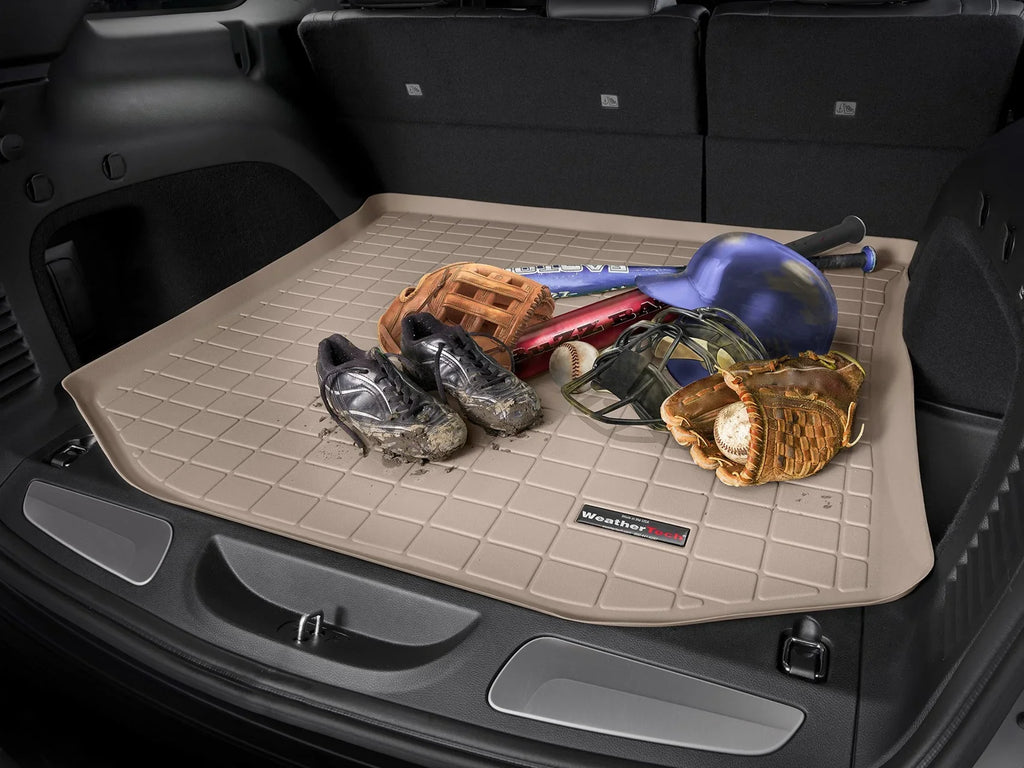 WeatherTech Cargo Trunk Liner with Bumper Protector fit with 2009-2014 Nissan Murano - Behind 2nd Row Seating With Bumper Protector, Black