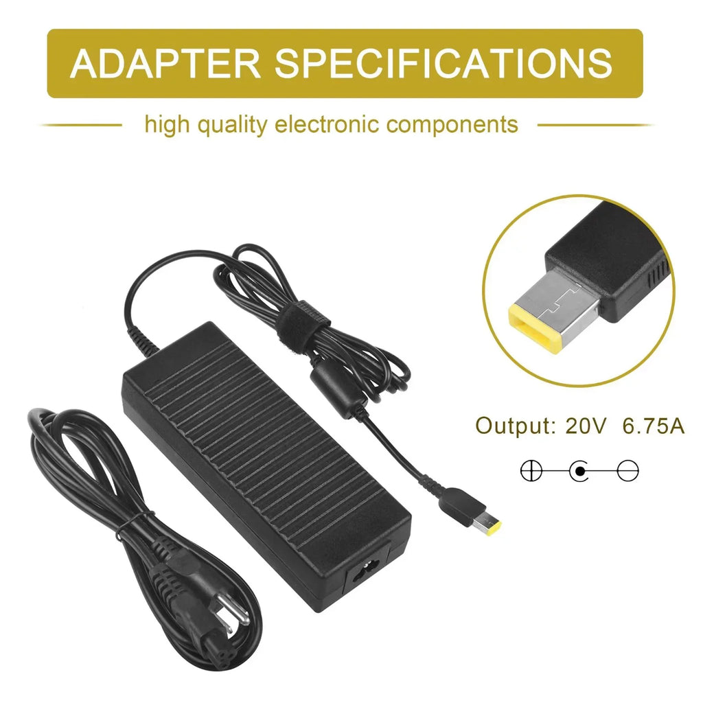 '-Geek  Adapter Charger for Lenovo IdeaPad /i7-4710HQ/59421863 Notebook Power Cord