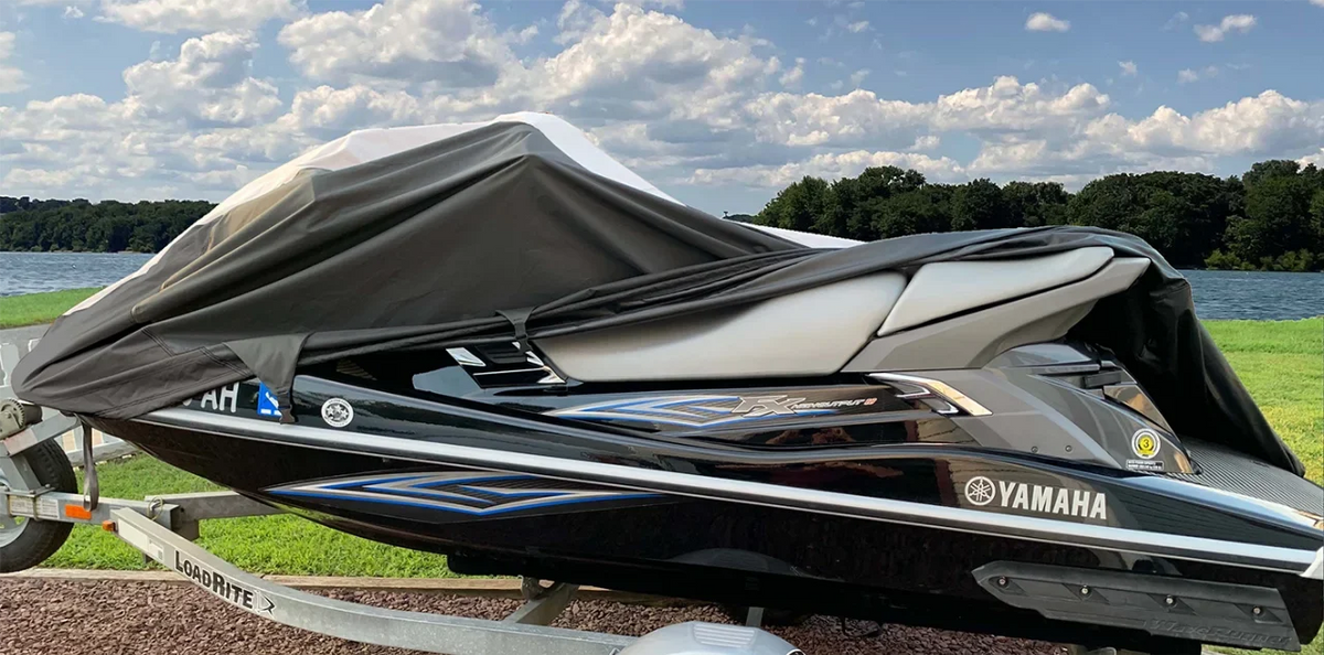 '-  600D   Cover Compatible for Sea Doo Sea-Doo Bombardier Jet Ski Trailerable Cover  4- 2002-2006