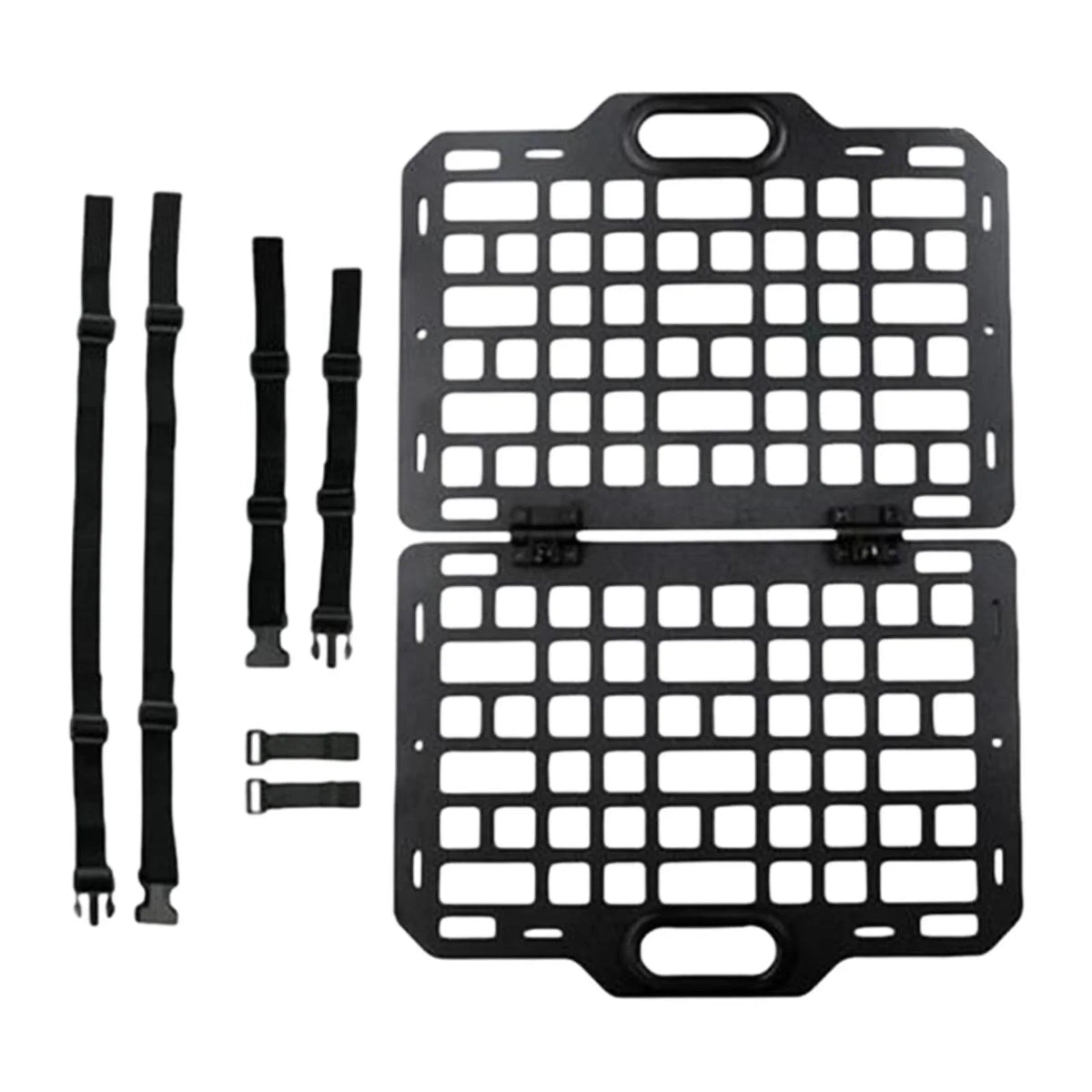 Auto Seat Back Organizer Modular Storage Molle Panel Car Seatback Hanging Plate Auto Seat Panel for Automotive Truck Parts