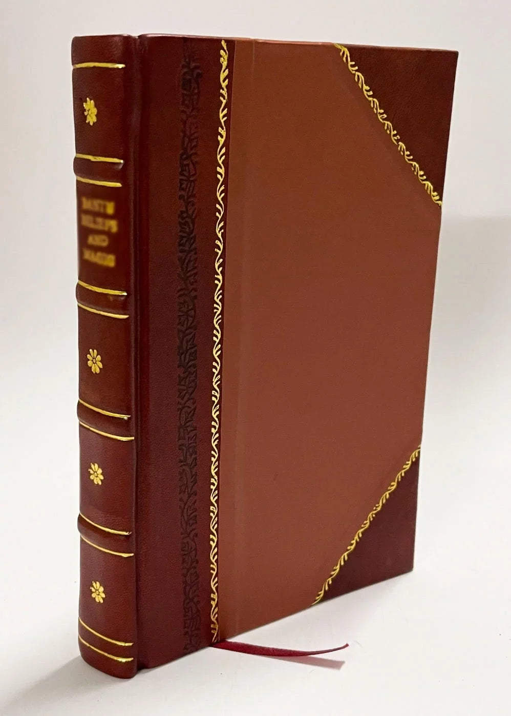 Nouveau Manuel Complet Du Cartonnier, Du Cartier Et Du Fabricant De Cartonnages, Ou 'Art De Faire Toutes Sortfs De Cartons,De Cartonnages Et De Cartes a Jouer Contenant Les (1845) [Leather Bound]