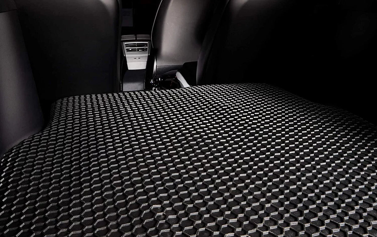 Cargo/Trunk Mat Accessories Compatible with Chrysler Pacifica - 3rd Row Down - All Weather - Heavy Duty - Custom Fit - (Made in ) - 2021